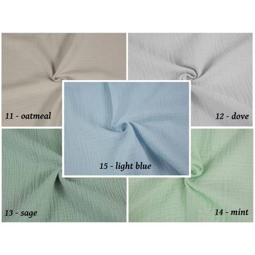 For Nestig Mini Crib Sheets, Muslin Fitted Sheet for Baby Mini Crib / Fitted Sheet for Custom Size / Organic Cotton Bedside Crib Bedding