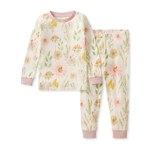 Wild Floral Organic Cotton Two-Piece Pajamas – Burt's Bees Baby