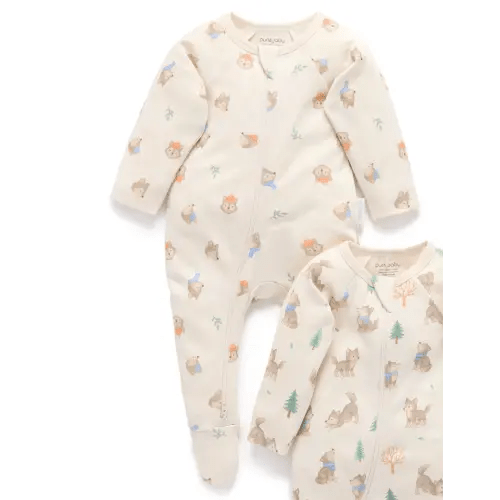 Wolf Cub 2 Pack Zip Growsuit