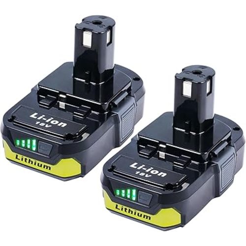 2-Pack 3.0Ah Replacement Batteries for Ryobi 18V Tools – Extended Power and Reliability