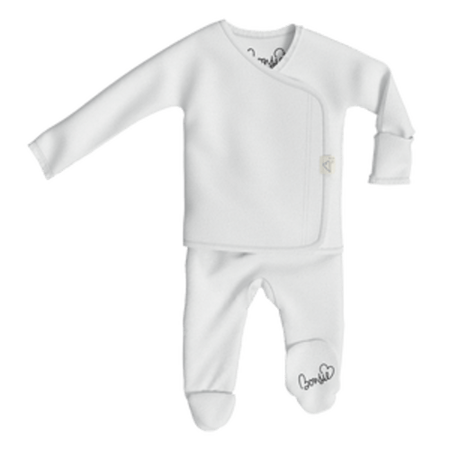 Organic Footie - Milk – Bonsie Skin to Skin Babywear