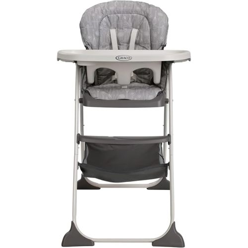 Graco Slim Snacker High Chair, Ultra Compact High Chair, Whisk