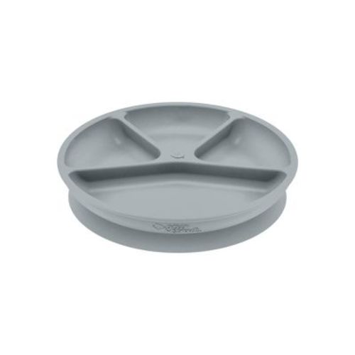Green Sprouts Learning Dining Plate - Gray