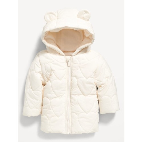 Water-Resistant Hooded Critter Puffer Jacket for Baby | Old Navy