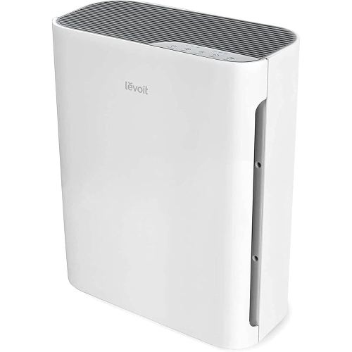 LEVOIT Air Purifier for Home Bedroom, Quiet Cleaner with Washable Pre-Filter for Allergies, Smoke, Dust, Pollen, AHAM VERIFIDE, Odor Eliminators for Large Room, Pet Hair Remover, Vital 100, White