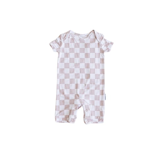 Checkered Snap Shortie Romper, 3-6M
- Only 1 left
