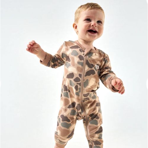Baby Zip Up - Pintail Camo – BURLEBO