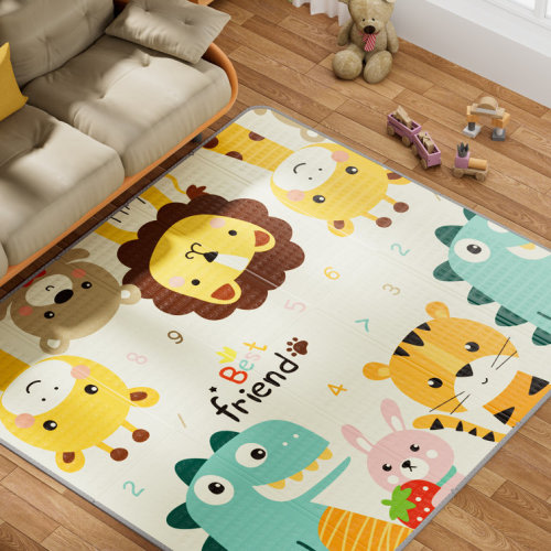 Foam Playmat Foldable 79"L Extra Large Gym for Baby Infants