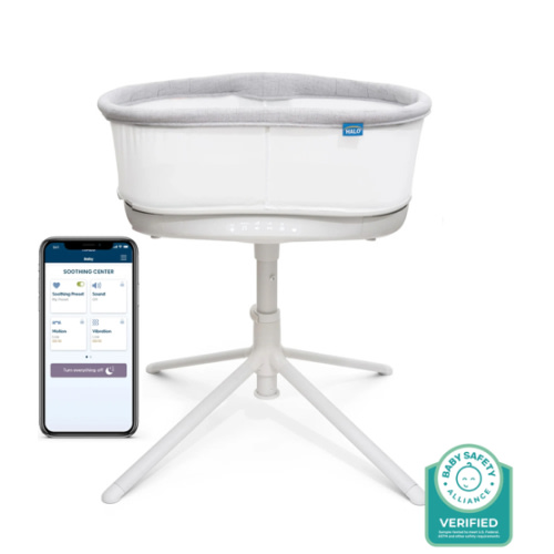 HALO BassiNest® Connected Swivel Sleeper 3.0 Smart Bassinet