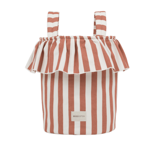 Basket Rayas - Red + Off White