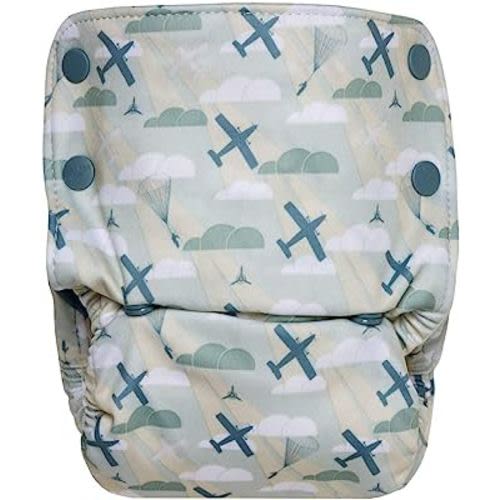 GroVia Reusable All in One Snap Baby Cloth Diaper (AIO) (Maverick)