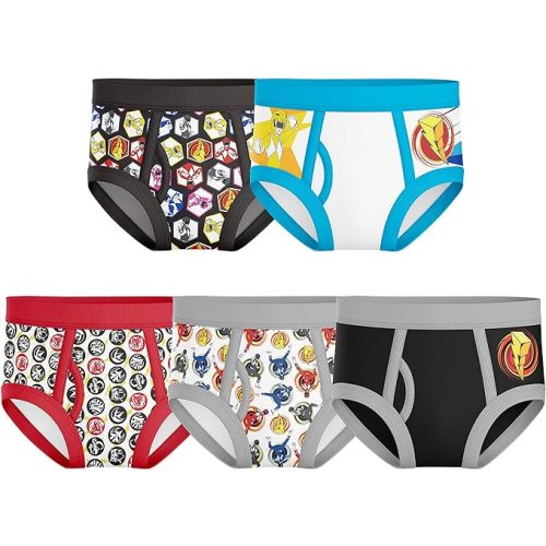 Power Rangers Boys Brief (Pack of 5) - Assorted