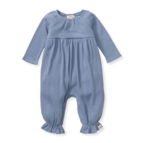Organic Cotton Baby Girl Thermal Jumpsuit