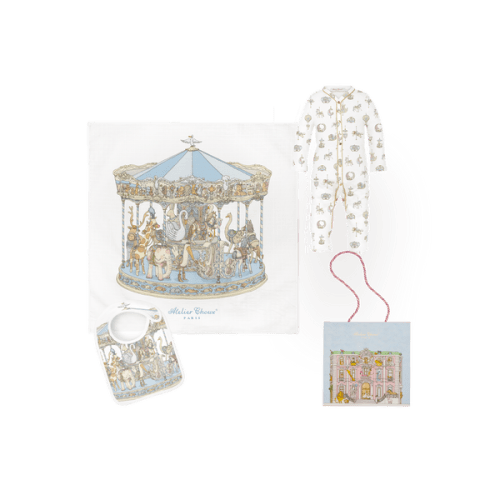 Playsuit Gift Set - Carousel Blue