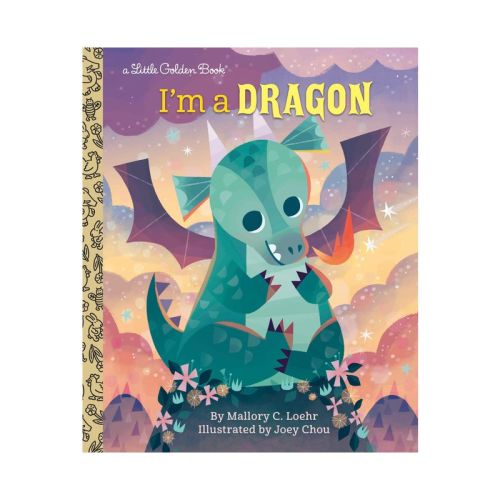 I'm a Dragon - (Little Golden Book) by Mallory Loehr (Hardcover)