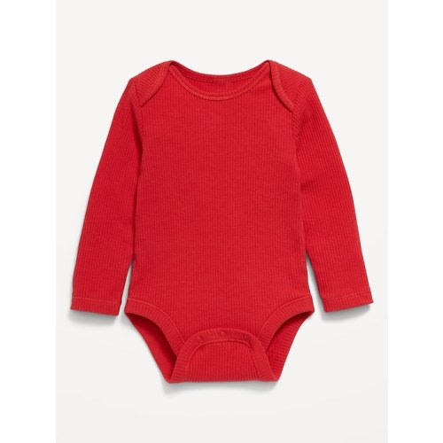 Long-Sleeve Ribbed Bodysuit for Baby