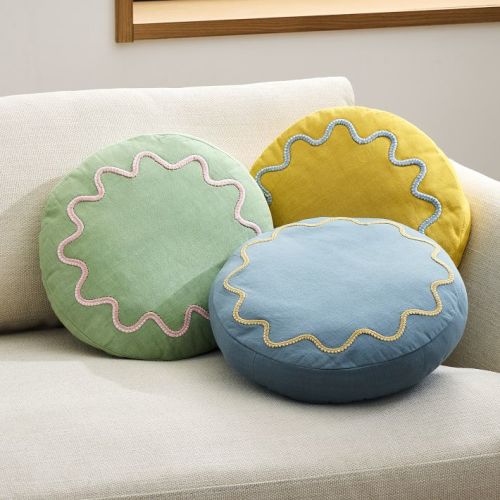 RHODE Wiggle Round Pillow