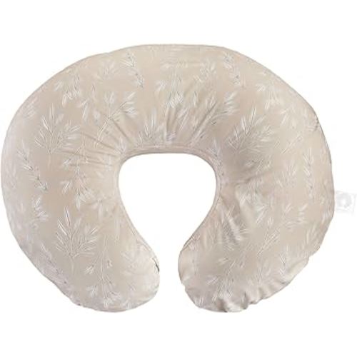 Boppy Original Nursing Pillow, Sand Stick and Twig, Ergonomic Nursing Essentials for Bottle and Breastfeeding, Firm Fiber Fill, with Removable Pillow Cover, Machine Washable