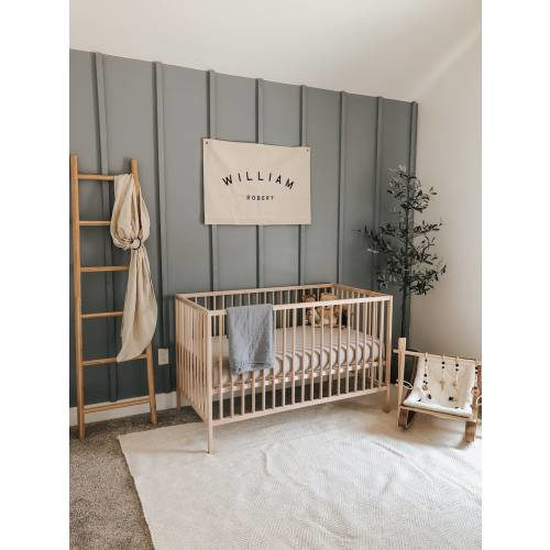 Custom Name Canvas Wall Flag