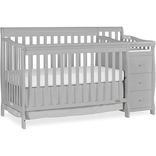 Dream On Me 5 in 1 Brody Convertible Crib with Changer