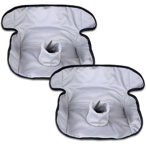 Piddle Pads, Multi-use and Leak Free Lines for Baby Stroller, High Chair & Car Seat, Waterproof Toilet Training Seat Covers for Toddles (Gray,2packs)