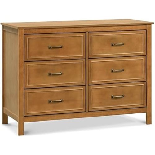 DaVinci Charlie 6-Drawer Double Dresser in Chestnut