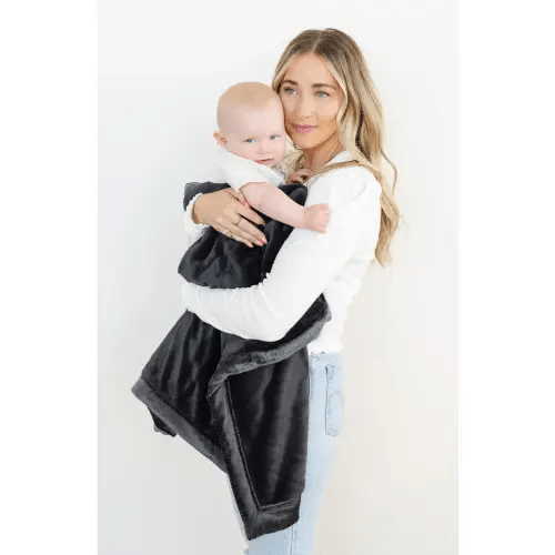Lush Faux Fur Receiving Blanket