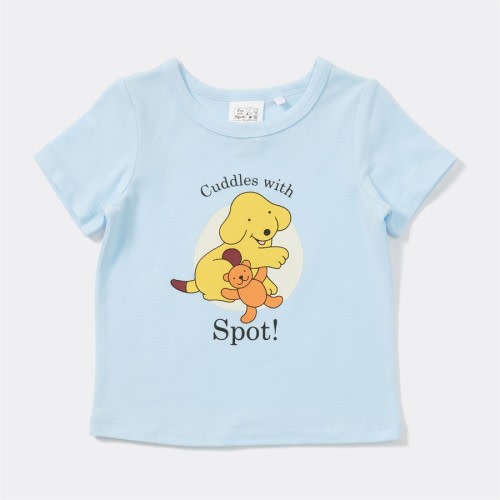 Spot the Dog Baby Cuddles Tee - Light Blue