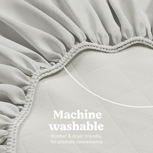 Graco Premium Waterproof Crib and Toddler Mattress Protector (2 Pack) – GREENGUARD Gold Certified, Machine-Washable & Dryer-Friendly, Waterproof Sleep Surface, Fits Crib & Mattress