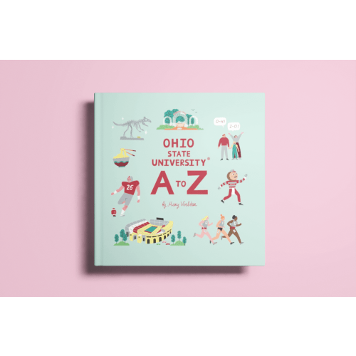Ohio State University A to Z Children's Book | Personalized OSU Baby Gift | Collegiate ABCs