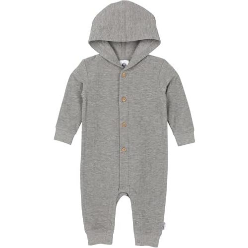 Gerber Unisex Baby Baby Boys' and Baby Girls' Hooded Romper