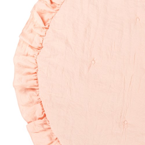 Lush Decor Baby Round Ruffle Play Mat Single 36" Diameter - 36" Diameter