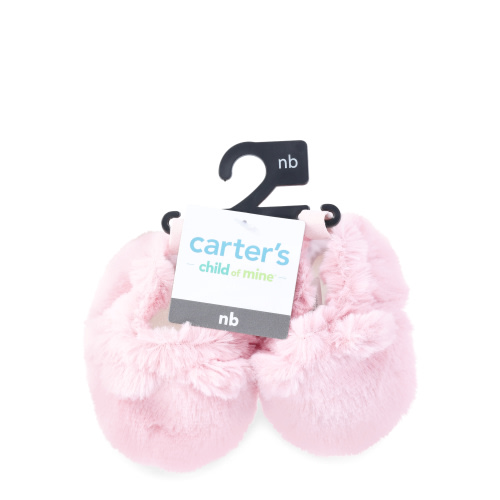 Carter's Child of Mine Newborn Girls Bear Slippers