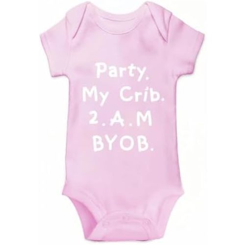 Funny Baby Bodysuit,Cotton Unisex Newborn Clothes Cute infant Rompers &Baby Gift Idea Humor Jumpsuits Essentials