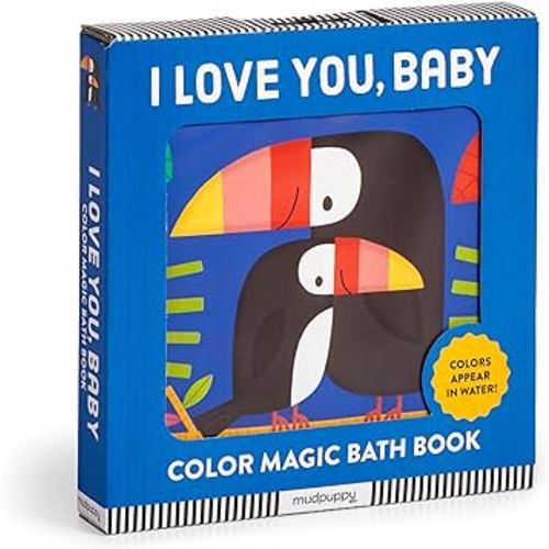 I Love You, Baby – Waterproof Color Changing Magic Bath Book for Babies and Toddlers