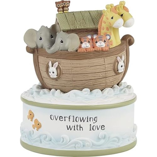 Precious Moments 213104 Overflowing with Love Resin Musical