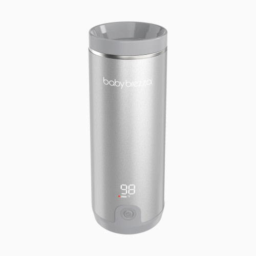 Baby Brezza Super Fast Portable Bottle Warmer - Silver