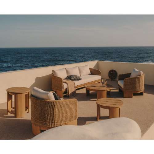 100% natural organic cotton (GOTS) Jeila travel changing mat | Kave Home Australia