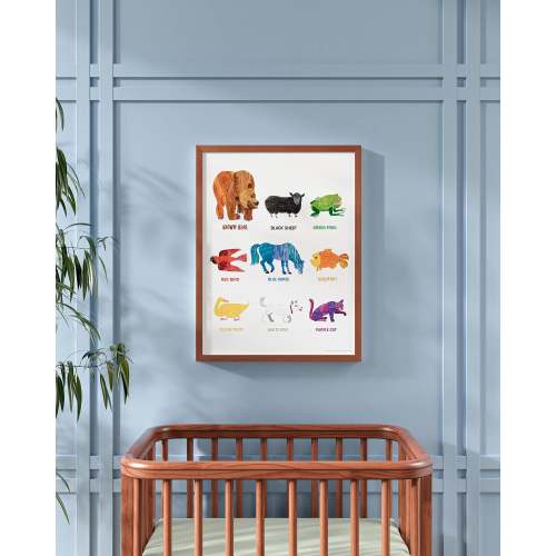 What Do You See? Framed Wall Art Set | Eric Carle x Nestig