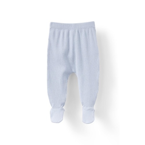 Organic Pointelle Footed Legging, 0-3M
