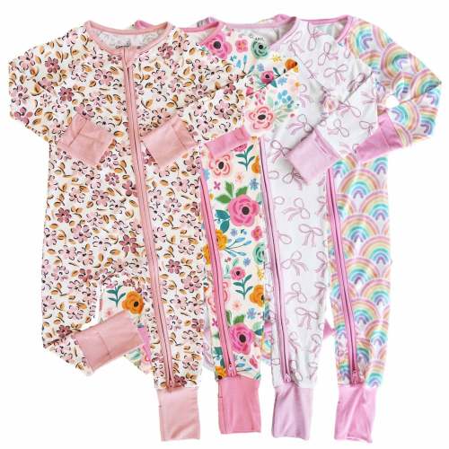 Convertible Zip Rompers for Girls