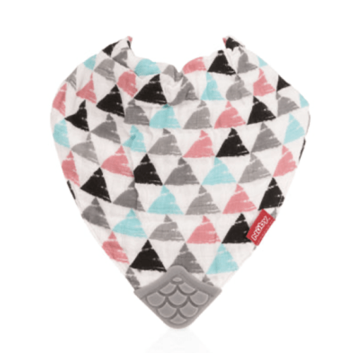 100% Natural Cotton Muslin Teething Bib