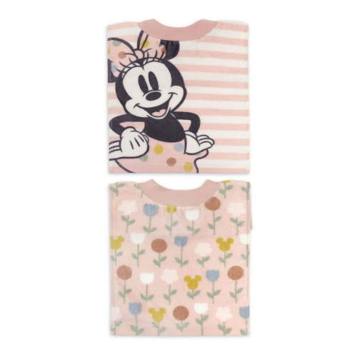 Disney Minnie Mouse 2 Pack Girl Towel Bib