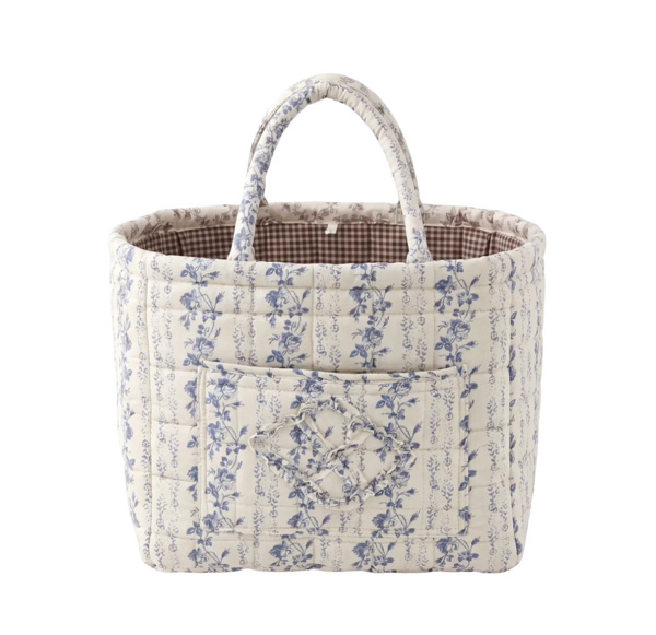 Quilty - The Roomiest Everything Basket – Emmafy - color: blue vine
