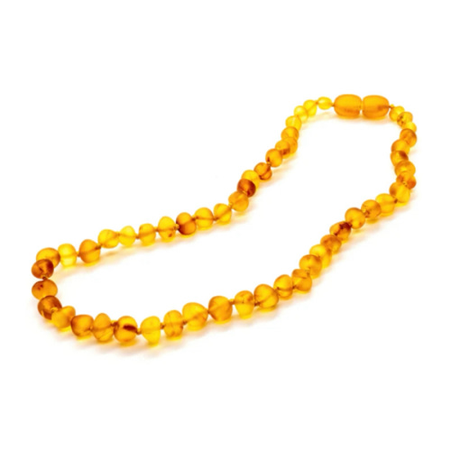 Baltic Amber Teething Necklace Raw Honey Newborn Baby 10.5 to 11 inch