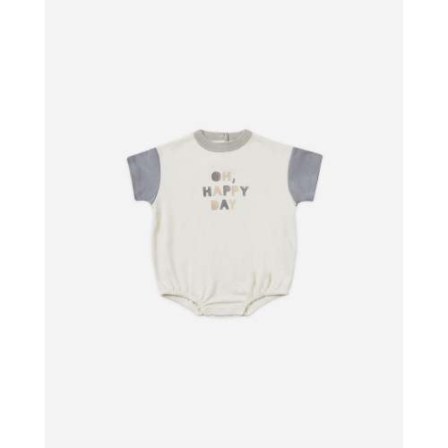 Relaxed Bubble Romper || Oh, Happy Day