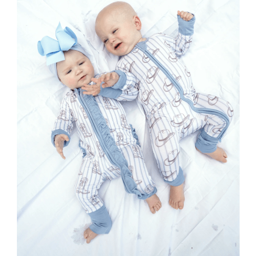 Western Blues Striped - Bamboo Sleeper – KenzKustomz