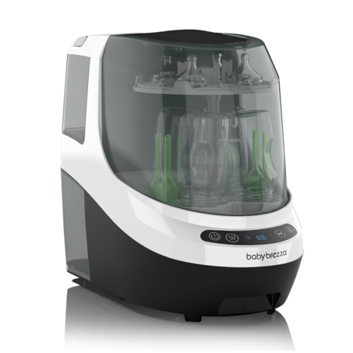Baby Brezza Bottle Washer Pro - Baby Bottle Washer, Sterilizer + Dryer - All in One Machine Cleans Bottles, Pump Parts, & Sippy Cups - Replaces Hand Washing, Bottle Brushes and Drying Racks