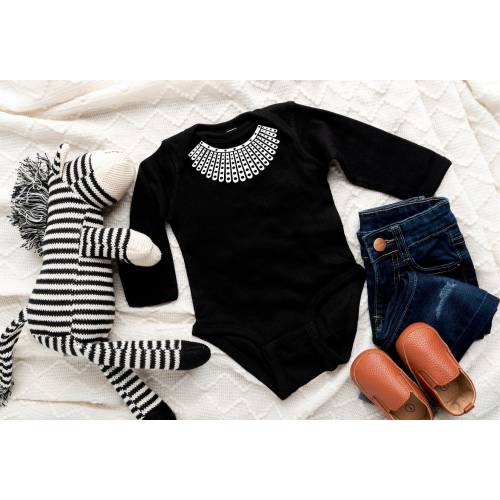 Ruth Bader Ginsburg RBG Baby Feminist Clothing gift, Notorious RGB Baby and Toddler shirt costume outfit, Baby Shower or Christmas gift