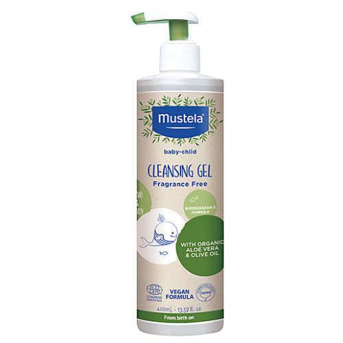 Mustela® 13.5 oz. Organic Cleansing Gel with Olive Oil and Aloe
